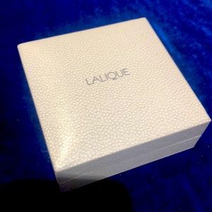 Lalique Box Silver Textured